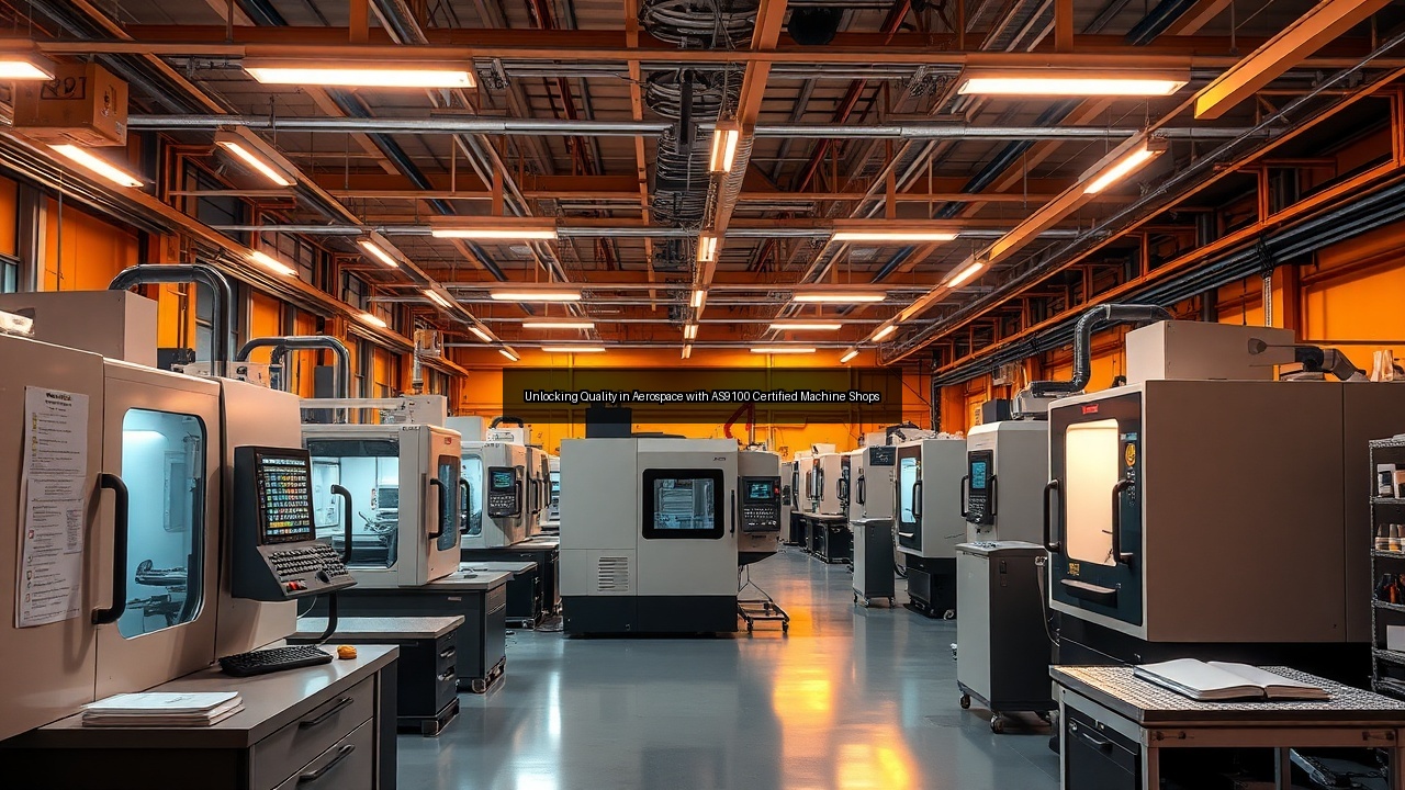 certification aerospace CNC machine shop cnc machining AS9100 machine shops as9100
