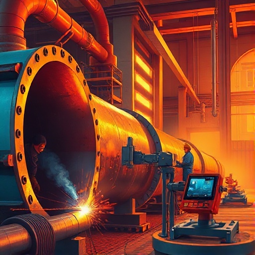 ultrasonic inspection girth welds root pipeline construction plastic