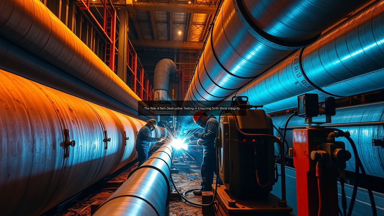 weld pipe girth welding ultrasonic inspection pipeline girth welding temperature