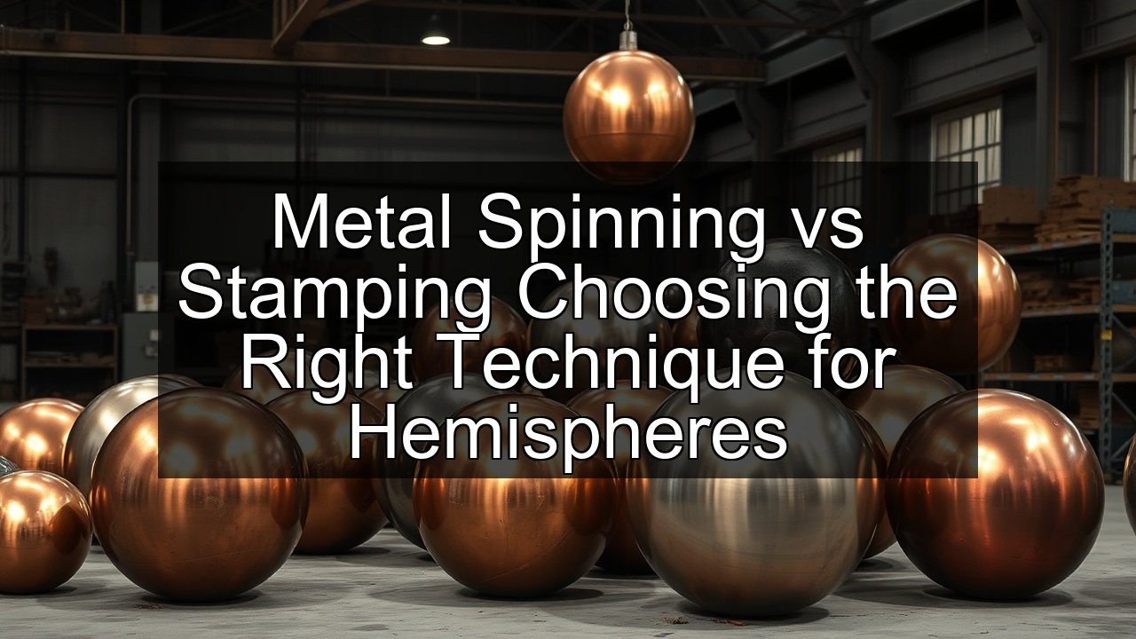 sheet metal hemisphere cones hemispheres machinist